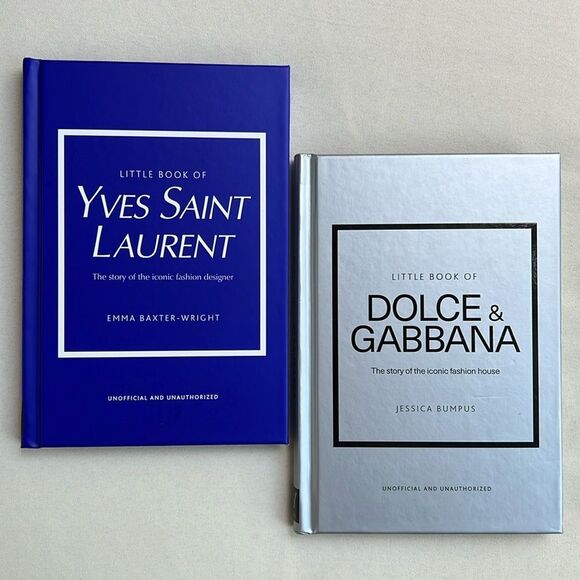 Dolce & Gabbana and Yves Saint Laurent Fashion Book Set - Picture 2 of 12